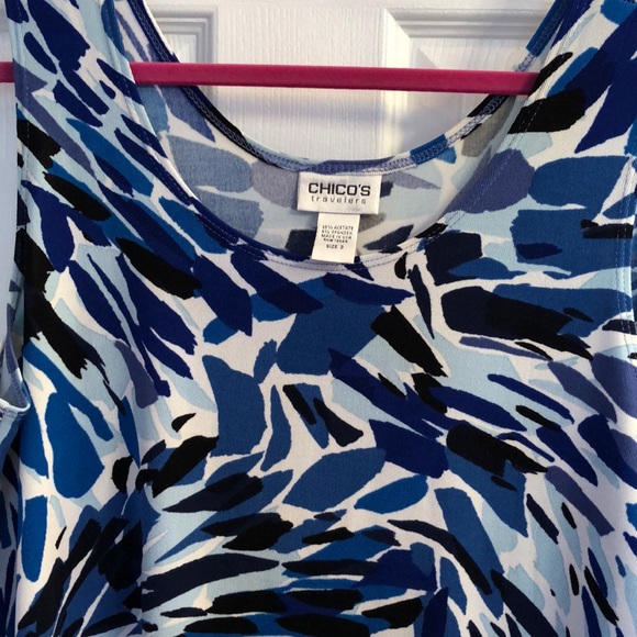 Chico’s Travelers Large tank top - Picture 2 of 4